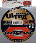 Плетёный шнур YGK X-Braid Uitra Max WX8 200м
